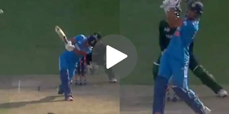 [Watch] Young Indian Batter Reminds Of  Yuvraj Singh With An Audacious Shot vs Pakistan